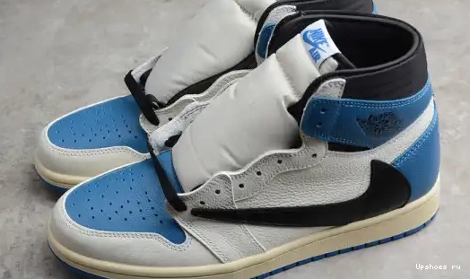 DH3227-105 DH3227-105 Scott SP x Fragment Jordan Air 1 High x OG Military Travis Blue 0408